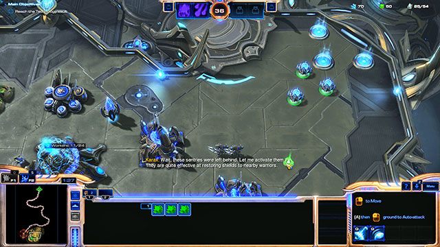Produkuj robotników oraz stwórz kilka dodatkowych jednostek - Misja 6 - Zakazana broń | Kampania - Dziedzictwo Otchłani | Starcraft II - StarCraft II: Legacy of the Void - poradnik do gry