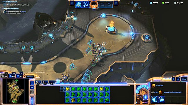Ściągnij z bazy kolejną grupę jednostek i ruszaj na północ - Misja 6 - Zakazana broń | Kampania - Dziedzictwo Otchłani | Starcraft II - StarCraft II: Legacy of the Void - poradnik do gry