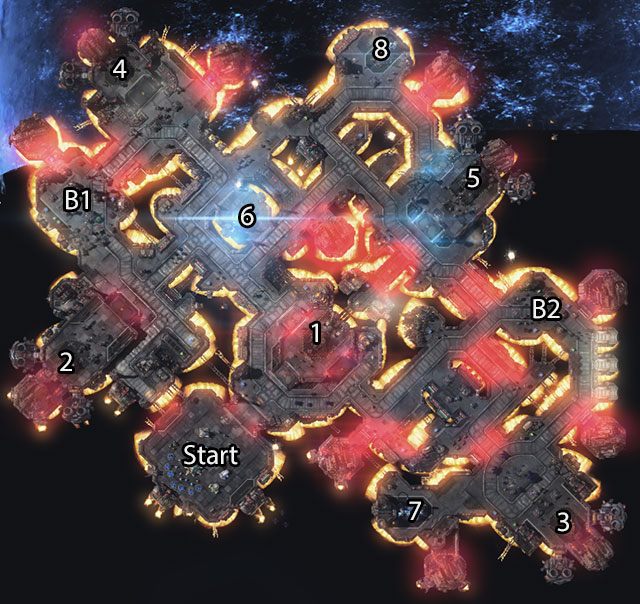 Miejsce: Korhal - Misja 7 - Podniebna Tarcza | Kampania - Dziedzictwo Otchłani | Starcraft II - StarCraft II: Legacy of the Void - poradnik do gry