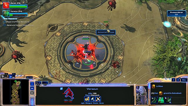 Tę część misji można ukończyć na dwa sposoby - Misja 17 - Powrót templariuszy | Kampania - Dziedzictwo Otchłani | Starcraft II - StarCraft II: Legacy of the Void - poradnik do gry