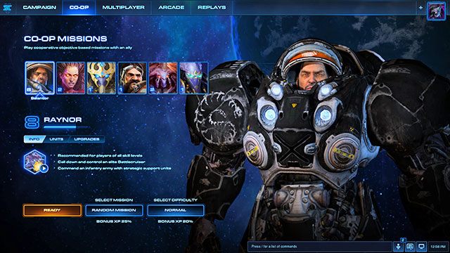 W tym trybie dwójka graczy musi wspólnie wykonać wyznaczone przez grę zadanie - Podstawy | Tryb współpracy w Starcraft II Legacy of the Void - StarCraft II: Legacy of the Void - poradnik do gry