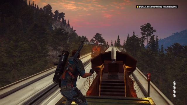 A oto i pociąg z ładunkiem Bawarium. - Przerwana Ewakuacja | Opis przejścia Just Cause 3 - Just Cause 3 - poradnik do gry
