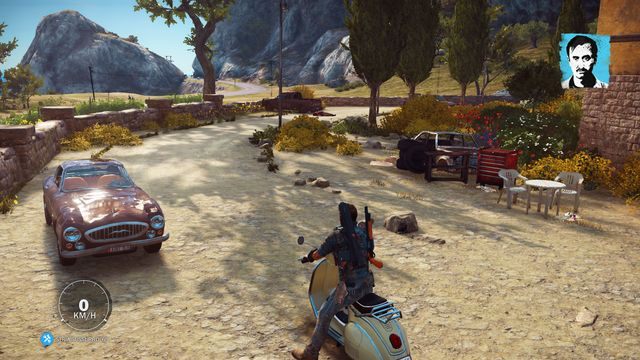 Wsiadaj na wskazany skuter. - Zrzuty powstańcze Mario | Opis przejścia Just Cause 3 - Just Cause 3 - poradnik do gry