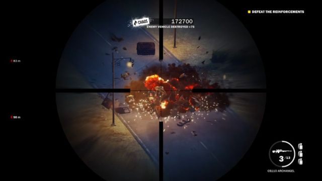 Archanioł to potężna broń - dwa strzały wystarczą, by wysadzić opancerzony wóz. - Co trzy głowy to nie jedna | Opis przejścia Just Cause 3 - Just Cause 3 - poradnik do gry