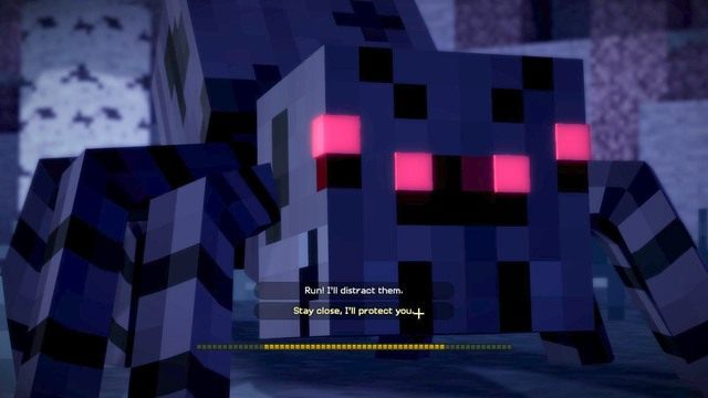 W trakcie rozmowy z Reubenem zostaniesz zaatakowany przez zombie - Rozdział 2 | Epizod 1 - The Order of the Stone | Minecraft Story Mode - Minecraft: Story Mode - poradnik do gry
