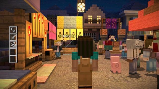 Po rozmowie z Petrą udaj się na poszukiwania Ivora - Rozdział 3 | Epizod 1 - The Order of the Stone | Minecraft Story Mode - Minecraft: Story Mode - poradnik do gry