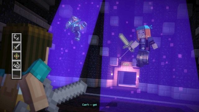 Staniesz teraz przed kolejnym ważnym wyborem - Rozdział 4 | Epizod 1 - The Order of the Stone | Minecraft Story Mode - Minecraft: Story Mode - poradnik do gry