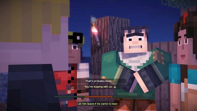 Staniesz przed ważnym wyborem - Rozdział 5 | Epizod 1 - The Order of the Stone | Minecraft Story Mode - Minecraft: Story Mode - poradnik do gry