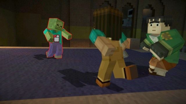 W kolejnej części czeka cię walka z potworami - Rozdział 1 | Epizod 3 - The Last Place You Look | Minecraft Story Mode - Minecraft: Story Mode - poradnik do gry