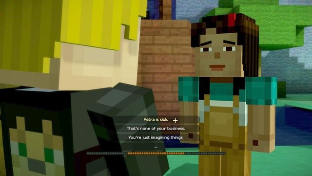 Czwarty ważny wybór dotyczy sekretu Petry/Gabriela - Ważne wybory | Epizod 3 - The Last Place You Look | Minecraft Story Mode - Minecraft: Story Mode - poradnik do gry