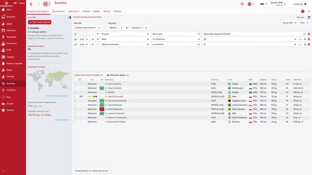 Ustaw odpowiednie parametry i atrybuty, aby znaleźć piłkarza dopasowanego do Twoich oczekiwań. - Wyszukiwanie piłkarzy w Football Manager 2016 | Scouting - Football Manager 2016 - poradnik do gry