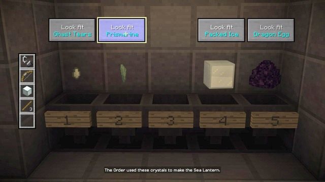 Po zejściu na dolne poziomy laboratorium, zbieraj wszystkie przedmioty znajdujące się na piedestałach - Rozdział 5 | Epizod 4 - A Block and a Hard Place | Minecraft Story Mode - Minecraft: Story Mode - poradnik do gry