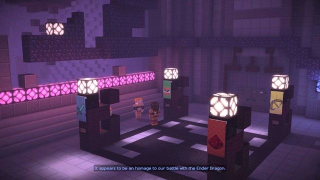 Po tej krótkiej rozmowie, rozejrzyj się po otoczeniu - Rozdział 5 | Epizod 4 - A Block and a Hard Place | Minecraft Story Mode - Minecraft: Story Mode - poradnik do gry