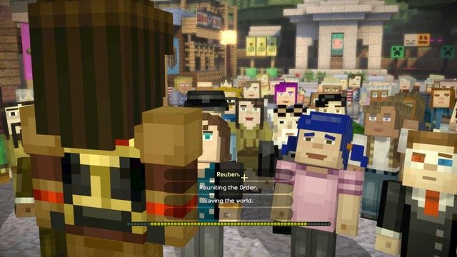 Po śmierci Reubena minie tydzień po czym staniesz przed ostatnim już ważnym wyborem w tym epizodzie - Rozdział 6 | Epizod 4 - A Block and a Hard Place | Minecraft Story Mode - Minecraft: Story Mode - poradnik do gry