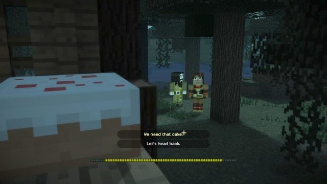 Drugim ważnym wyborem jest moment spotkany w chacie czarownicy - Ważne wybory | Epizod 4 - A Block and a Hard Place | Minecraft Story Mode - Minecraft: Story Mode - poradnik do gry