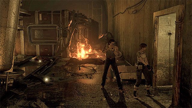Przejście do kanałów - Początek eksploracji | Ośrodek szkoleniowy Umbrella | Resident Evil Zero HD - Resident Evil Zero HD - poradnik do gry