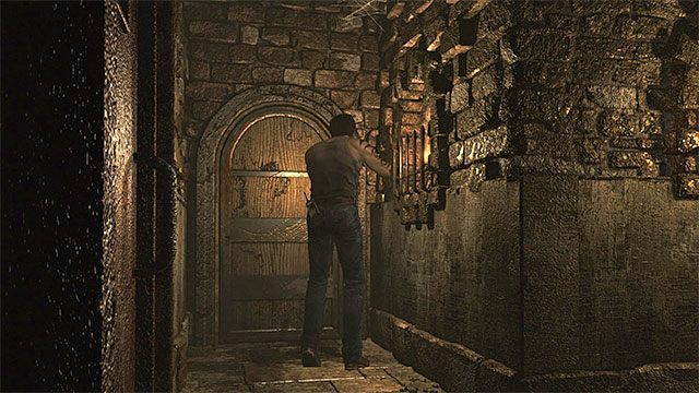 Drzwi do pomieszczenia gdzie przebywa Rebecca - Uratowanie Rebecci | Piwnica ośrodka szkoleniowego | Resident Evil Zero HD - Resident Evil Zero HD - poradnik do gry