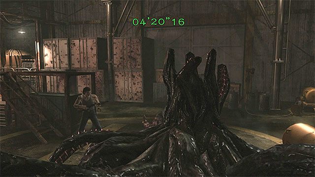 Atakuj królową żeby odciągnąć ją od Rebecci - Boss 7 - Queen Leech (Królowa pijawek) - drugie starcie | Walki z bossami - Resident Evil Zero HD - poradnik do gry