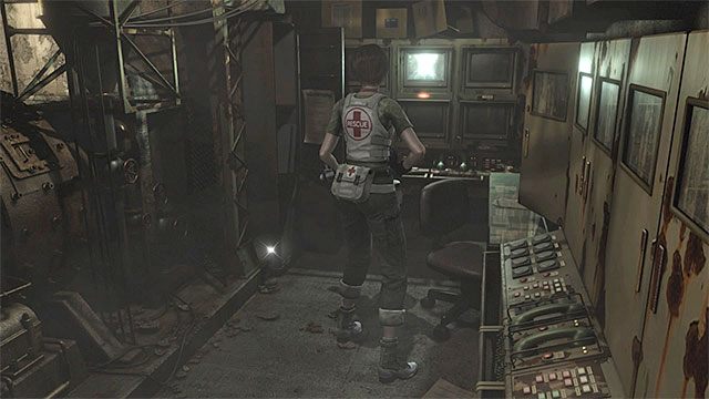Miejsce odnalezienia klucza do fabryki - Uruchomienie dużej windy w fabryce | Fabryka | Resident Evil Zero HD - Resident Evil Zero HD - poradnik do gry
