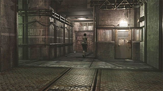 W drodze po nowy klucz Rebecca spotka się z Enrico - Uruchomienie dużej windy w fabryce | Fabryka | Resident Evil Zero HD - Resident Evil Zero HD - poradnik do gry