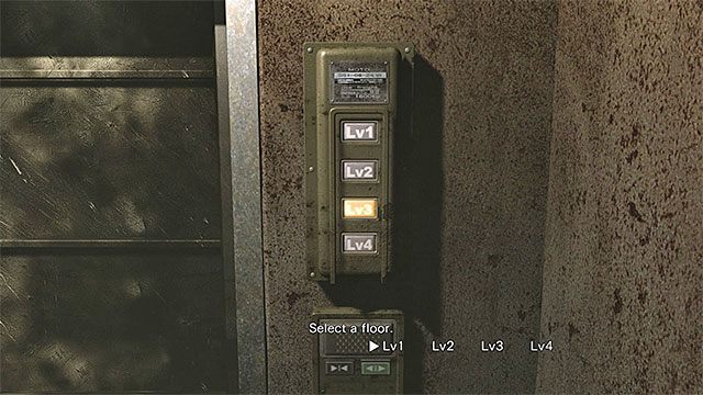 Przyciski z wyborem piętra - Opuszczenie fabryki | Fabryka | Resident Evil Zero HD - Resident Evil Zero HD - poradnik do gry