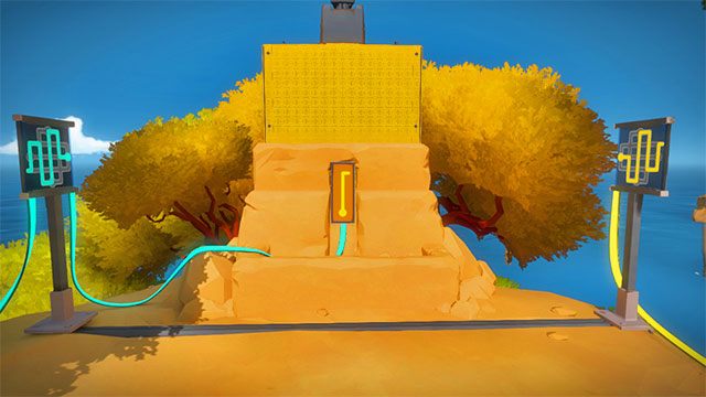 Laser, trzecia para zagadek - Rozwiązania zagadek | Skała - The Witness - poradnik do gry