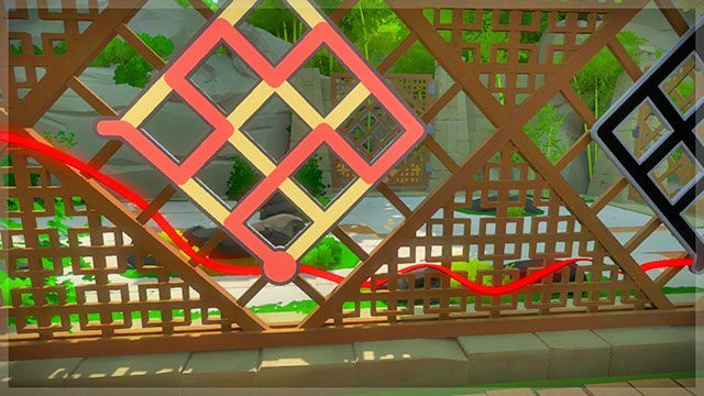 Trzy panele zewnętrzne, druga - Rozwiązania zagadek | Kapliczka - The Witness - poradnik do gry