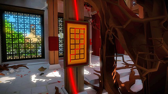 Cztery panele wewnętrzne, czwarty - Rozwiązania zagadek | Kapliczka - The Witness - poradnik do gry