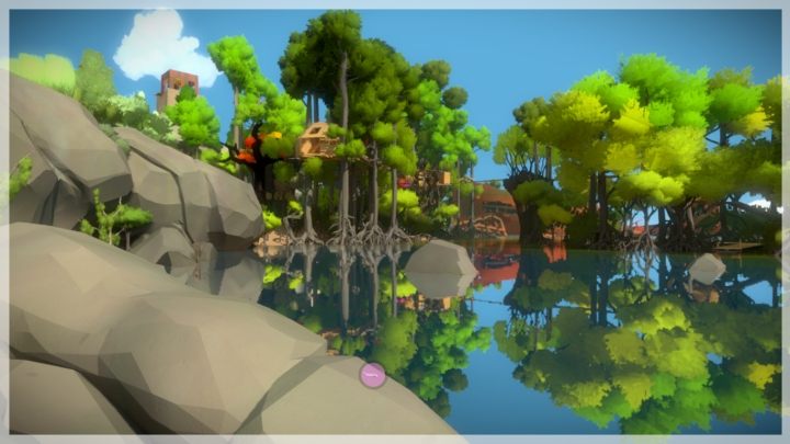 Jeden z audiologów położony jest na bocznej ścieżce prowadzącej bezpośrednio z początków bagien do portu - Bagna - Sekrety i znajdźki - The Witness - poradnik do gry