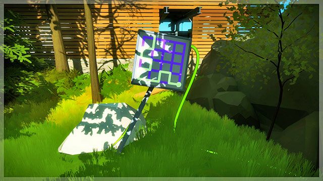 Las, czwarty zestaw łamigłówek, piąta - Rozwiązania zagadek | Las - The Witness - poradnik do gry