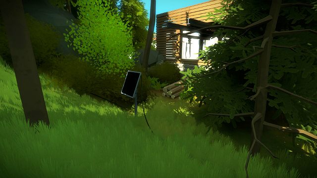 Trafisz do tablicy z zagadką - Las - Sekrety i znajdźki - The Witness - poradnik do gry