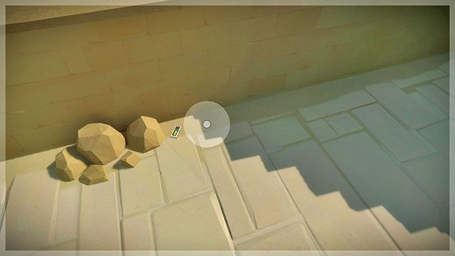 Pierwszy audiolog znajdziesz między drugą i trzecią łamigłówką z pierwszego zestawu - Zamek - Sekrety i znajdźki The Witness - The Witness - poradnik do gry