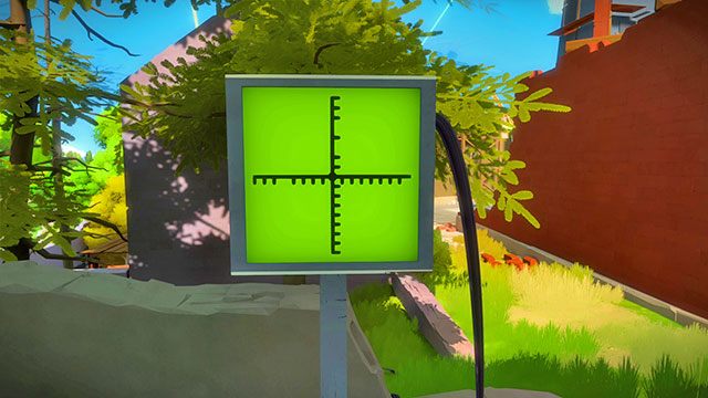 Kolejna zagadka może wydawać się trudna, gdyż ma tylko jeden punkt początkowy i mnóstwo końcowych - Miasteczko - Solucja The Witness - The Witness - poradnik do gry