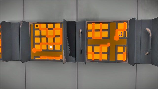 Łamigłówki po lewej, dwie kolejne - Góra 1 - Rozwiązania zagadek The Witness - The Witness - poradnik do gry