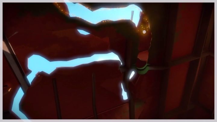 Druga łamigłówka bazuje na poruszaniu się po kształcie przerw między fragmentami okrętu, a nie barwie - Wrak | Dodatkowe sekrety The Witness - The Witness - poradnik do gry