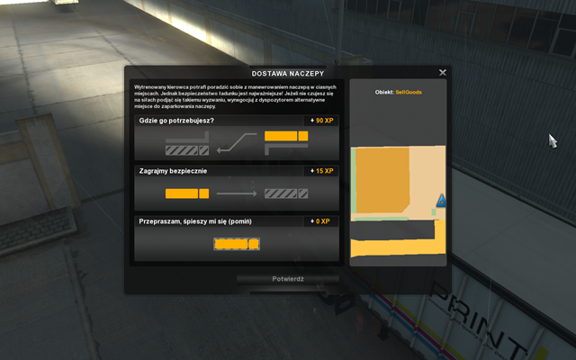 Zadanie cię przerasta - Parkowanie naczepy w American Truck Simulator | Przemierzanie Stanów ciężarówką - American Truck Simulator - poradnik do gry