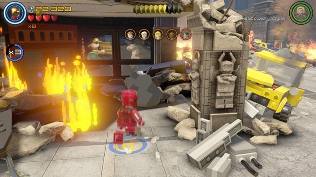 Trzeci minizestaw znajdziesz w sklepie widocznym na obrazku - Minizestawy | Mściciele do boju - sekrety | LEGO Marvels Avengers - LEGO Marvels Avengers - poradnik do gry