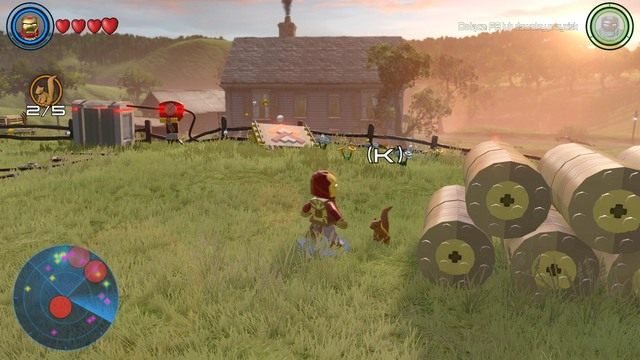 Zadanie polega na odszukaniu pięciu zagubionych wiewiórek - Zadania poboczne | Farma Bartona - sekrety | LEGO Marvels Avengers - LEGO Marvels Avengers - poradnik do gry