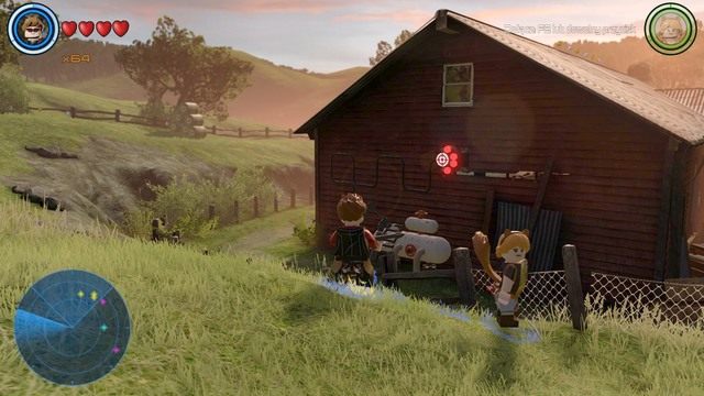 Drugi z nich znajdziesz po prawej stronie stodoły - Złote klocki | Farma Bartona - sekrety | LEGO Marvels Avengers - LEGO Marvels Avengers - poradnik do gry