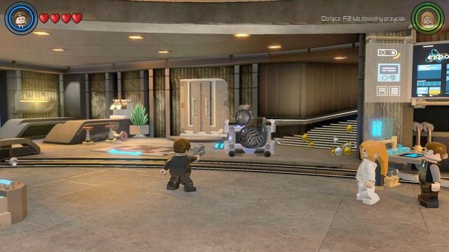 Jako Coulson podejdź do lewej strony gdzie znajdziesz srebrny kontener - Kolej na Hydrę | Opis przejścia | LEGO Marvels Avengers - LEGO Marvels Avengers - poradnik do gry