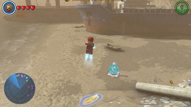 Ostatni czyli dwunasty znajduje się na środku lokacji, między statkami - Postacie | Południowa Afryka - sekrety | LEGO Marvels Avengers - LEGO Marvels Avengers - poradnik do gry