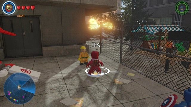 Porozmawiaj z Damage Control i zaakceptuj zadanie - Zadania poboczne | Sokovia - sekrety | LEGO Marvels Avengers - LEGO Marvels Avengers - poradnik do gry