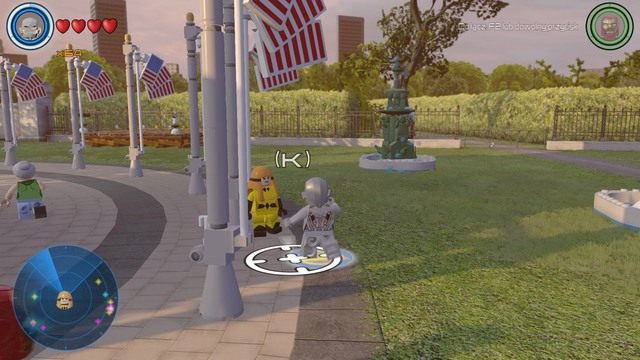 Zadanie otrzymasz od Crystal, która stoi obok pomnika Waszyngtona - Zadania poboczne | Waszyngton - sekrety | LEGO Marvels Avengers - LEGO Marvels Avengers - poradnik do gry