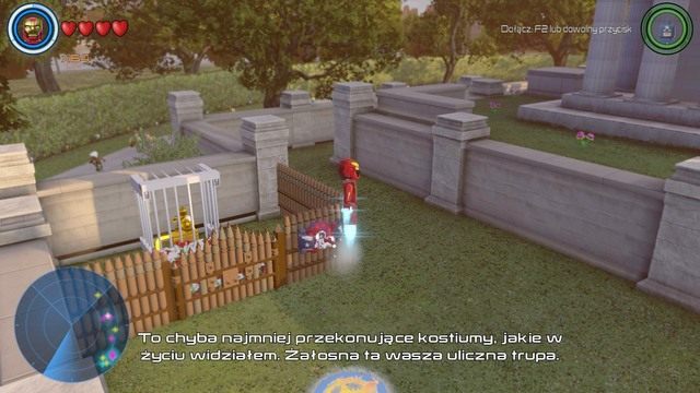 Twoim zadaniem jest zniszczenie czterech złotych posągów - Postacie | Waszyngton - sekrety | LEGO Marvels Avengers - LEGO Marvels Avengers - poradnik do gry