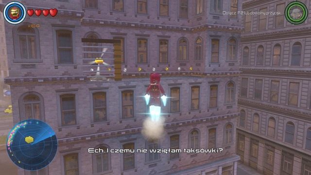 W dzielnicy przemysłowej znajdziesz budynek ze złotym klockiem widocznym na obrazku - Złote klocki | Północny Manhattan - sekrety | LEGO Marvels Avengers - LEGO Marvels Avengers - poradnik do gry
