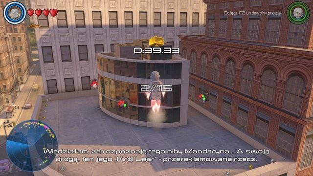 Niedaleko mostu Queensboro znajdziesz pokazany na obrazku budynek - Złote klocki | Centralny Manhattan - sekrety | LEGO Marvels Avengers - LEGO Marvels Avengers - poradnik do gry