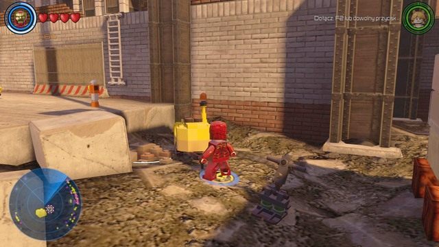 W południowej części centralnego Manhattanu znajdziesz plac budowy - Złote klocki | Centralny Manhattan - sekrety | LEGO Marvels Avengers - LEGO Marvels Avengers - poradnik do gry