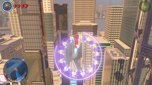 Na południe od budynku Marvela znajdziesz kolejny wyścig - Wyścigi | Centralny Manhattan - sekrety | LEGO Marvels Avengers - LEGO Marvels Avengers - poradnik do gry