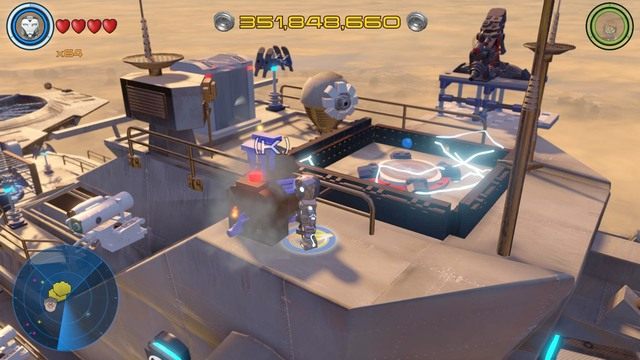 Wyląduj na dachu Helicarriera i napraw generator za pomocą Iron Mana - Złote klocki | Helicarrier S.H.I.E.L.D. - sekrety | LEGO Marvels Avengers - LEGO Marvels Avengers - poradnik do gry