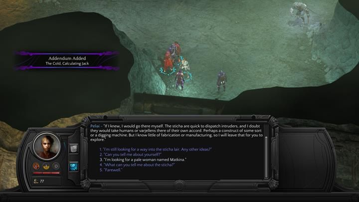 By rozpocząć zadanie, porozmawiaj z Peliai. - Niestabilne fundamenty (Shaky Foundations) - zadanie poboczne - Torment: Tides of Numenera - poradnik do gry